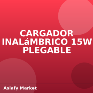 Cargador Inalámbrico 15W Plegable