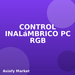 Control Inalámbrico PC RGB Hall Effect