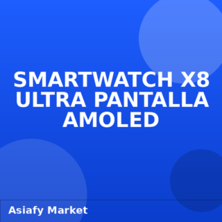 Smartwatch X8 Ultra Pantalla AMOLED