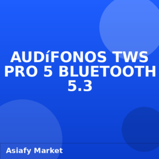 Audífonos TWS Pro 5 Bluetooth 5.3